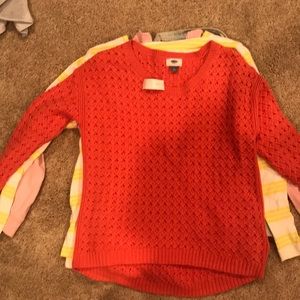 Old navy peach sweater